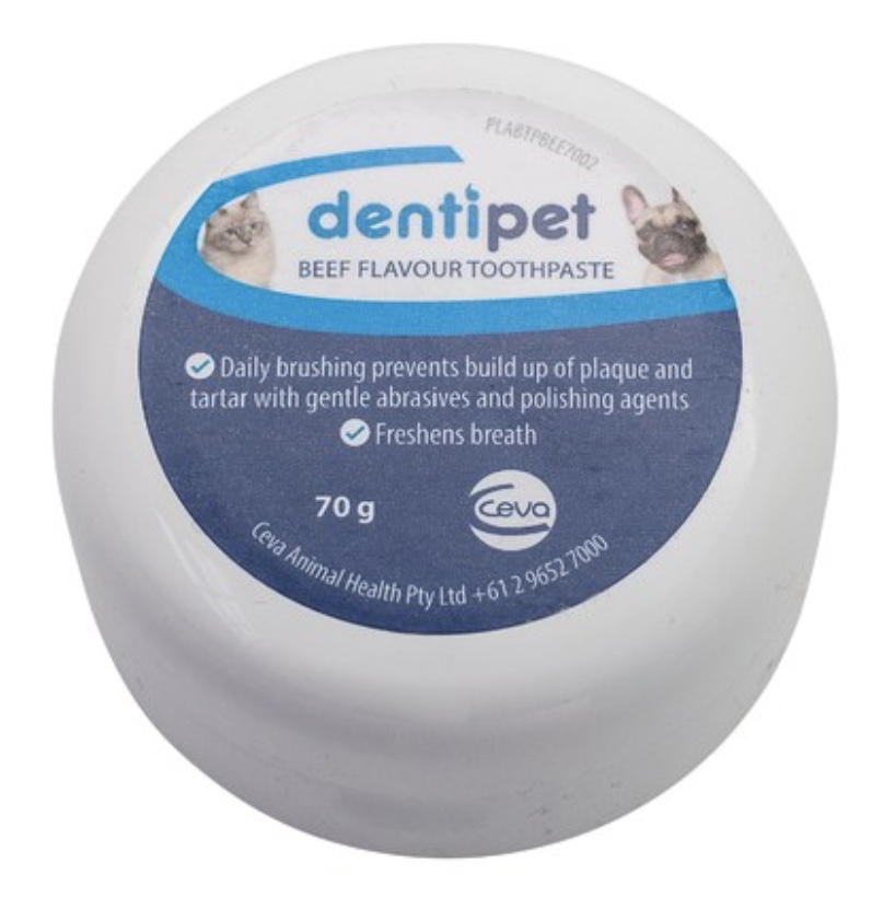 Dentipet Toothpaste Beef Flavour for Dogs & Cats